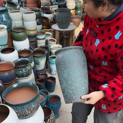 口20高33一个盆子。