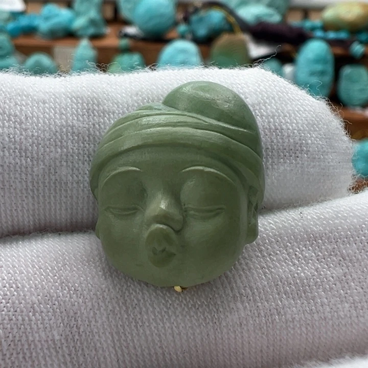 绿松石未镶嵌嘟嘟