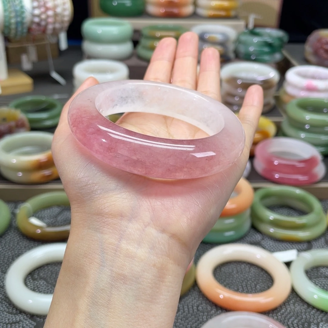 石英质玉未镶嵌手镯