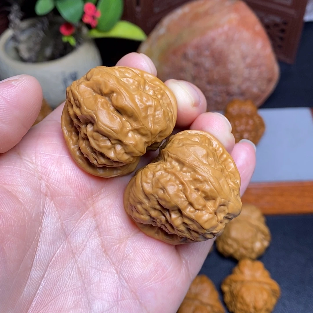 地***装把件文玩核桃38蛙