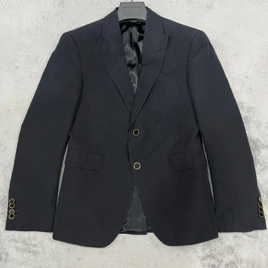99新 LouisVuitton/路易威登 暗纹满印西服外套 48码 D11296