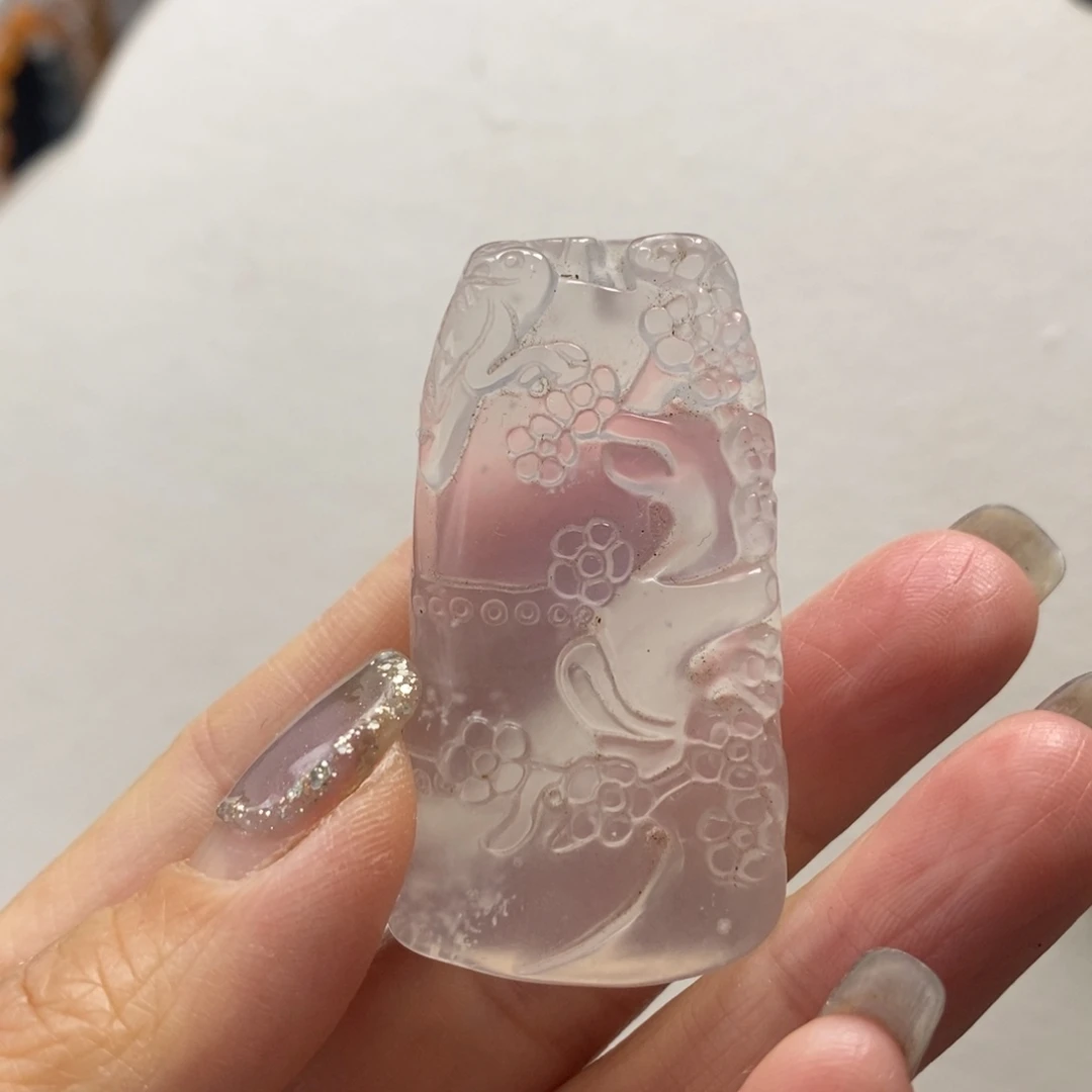 石英质玉未镶嵌颈饰