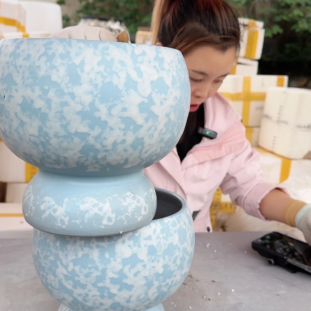 紫砂花盆王嫂花盆1030-541