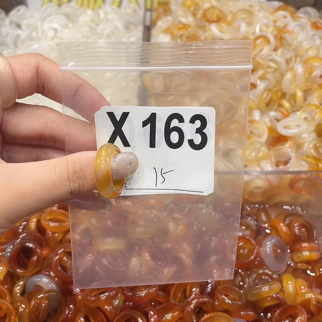 未镶嵌戒指玛瑙/玉髓163
