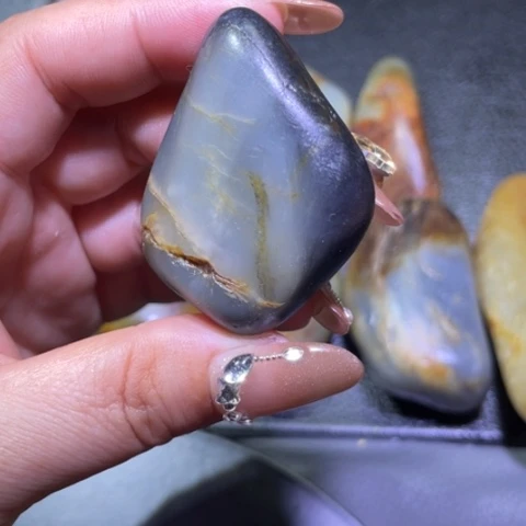 和田玉颈饰未镶嵌老*