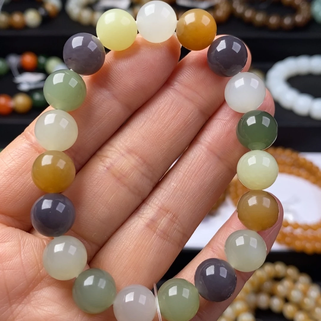 和田玉手串未镶嵌