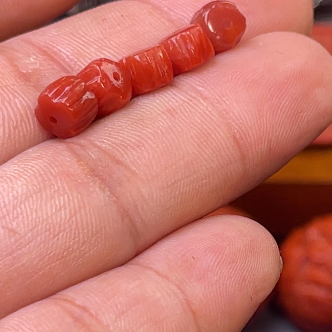 南红玛瑙保山精工百香籽单珠卡6➕未镶嵌