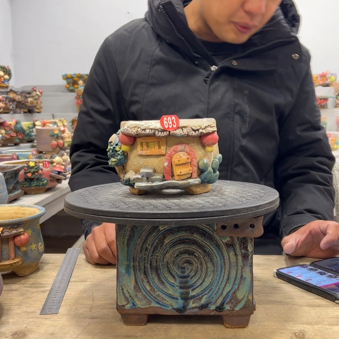 陶瓷593 号陶然花盆新年福利