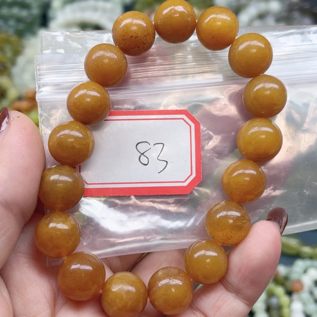 未镶嵌蛇纹石玉手串
