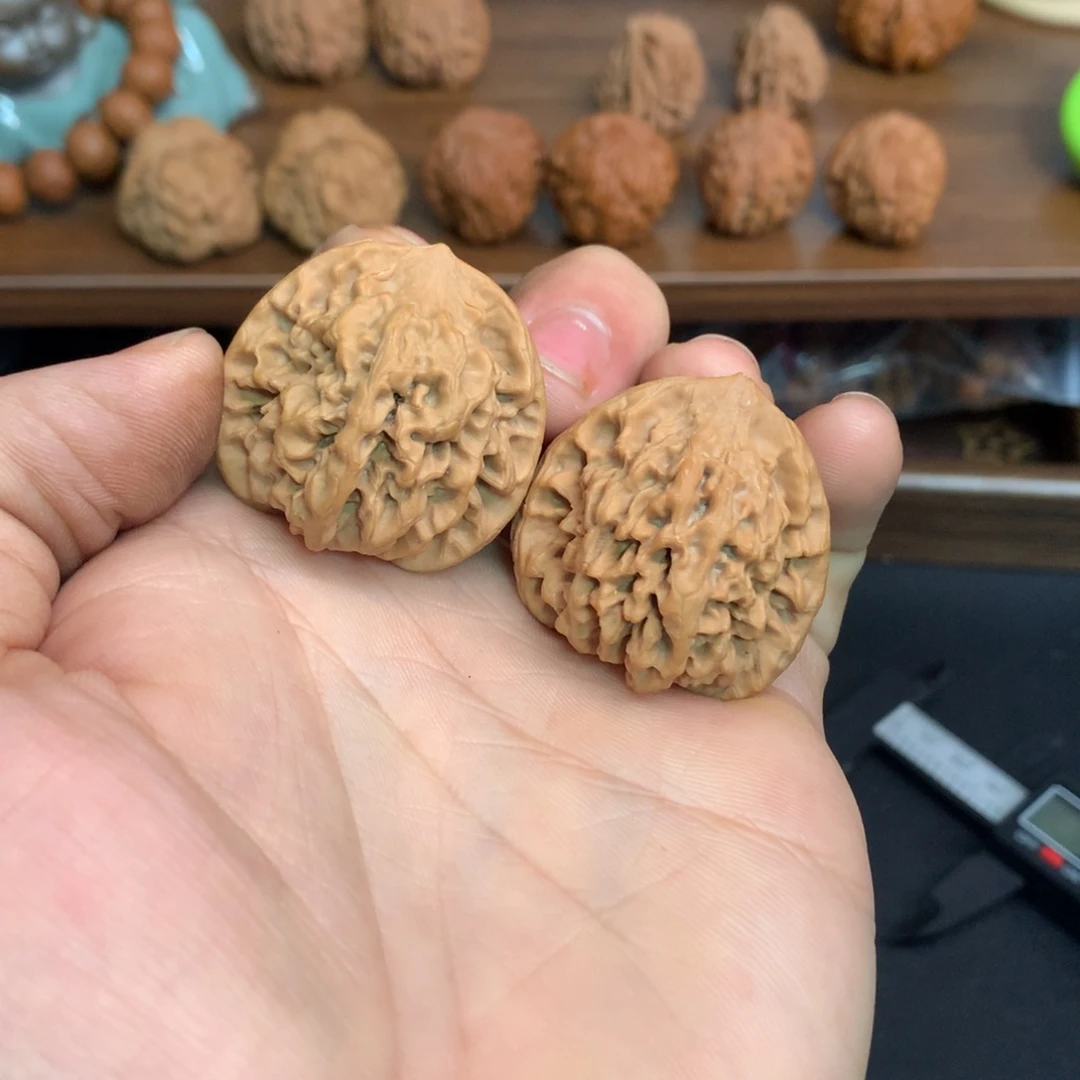 把件文玩核桃34秦闷