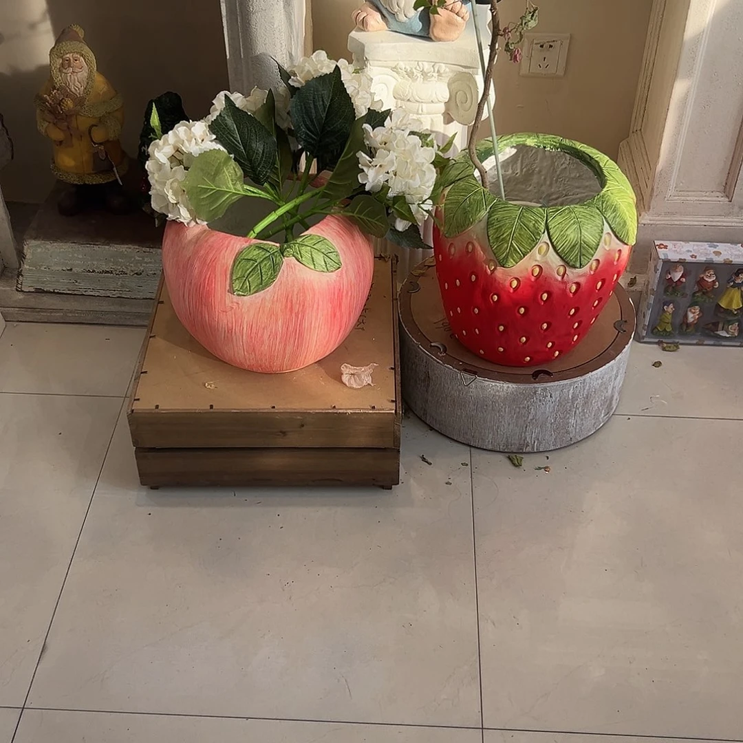 花园摆件红红火火