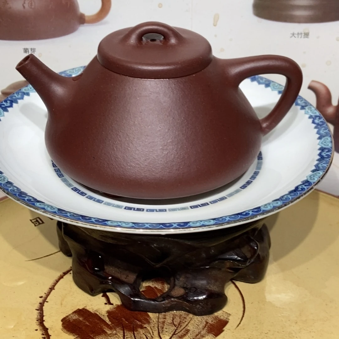 茶壶紫砂底槽清220容量