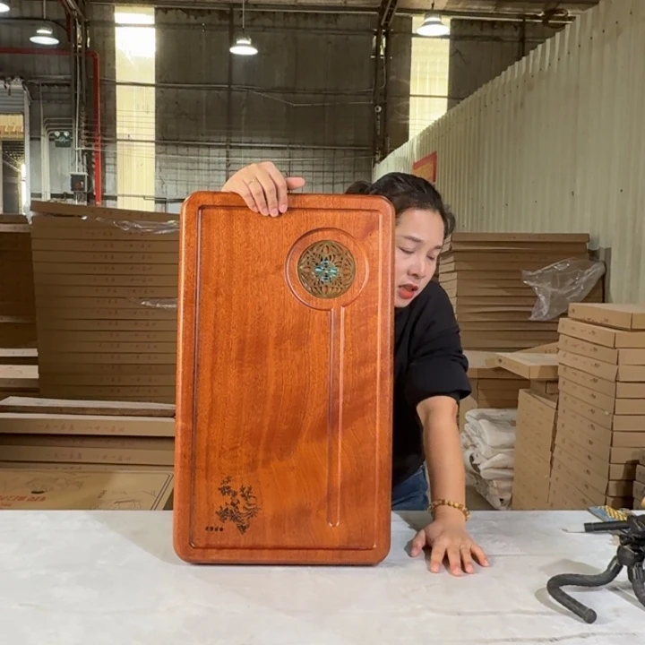 花梨木茶茶盘60*35尺寸