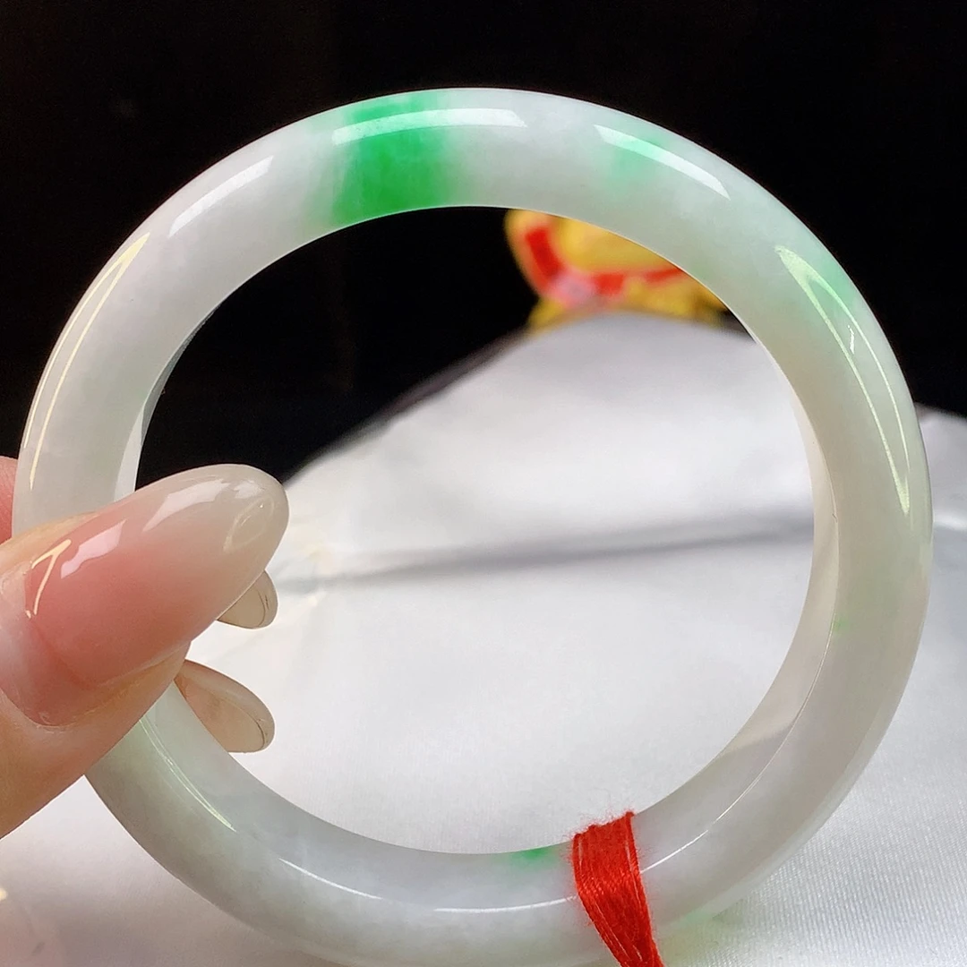 翡翠手镯未镶嵌天然翡翠1008