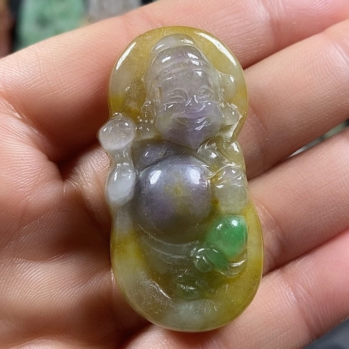 吊坠紫金钵盂菩提