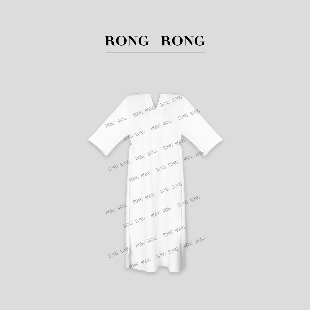 溶溶【半页情书】RONGRONG  优雅高级感极简连衣裙k1131-4.11 LRR