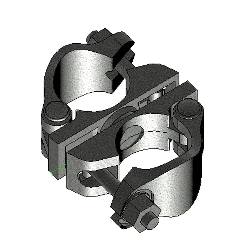 48钢管扣件CAD图 扣件图块脚手架扣件脚手架方案设计图纸代画