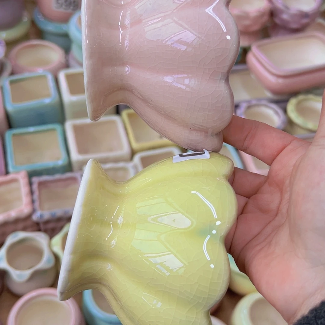 陶瓷花盆当场凑满12包邮