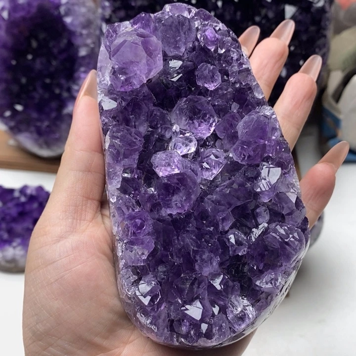 未镶嵌珠宝半成品紫晶