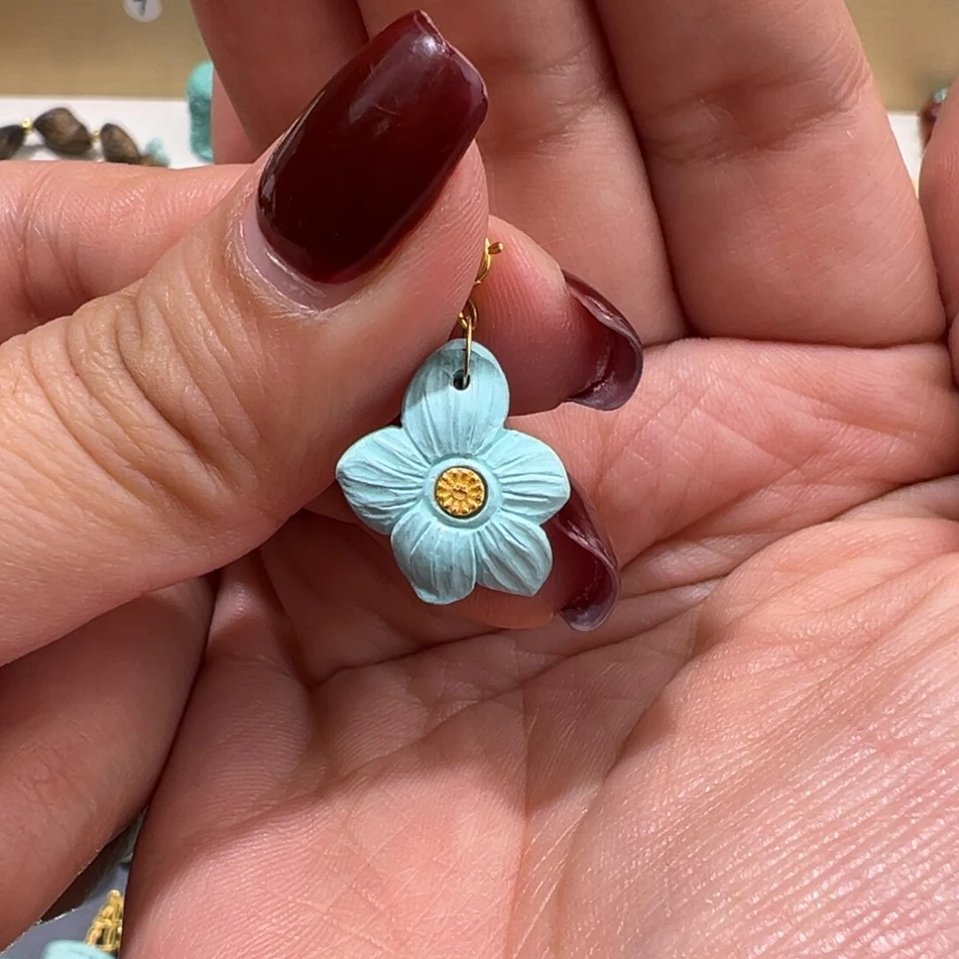 绿松石配件未镶嵌配件