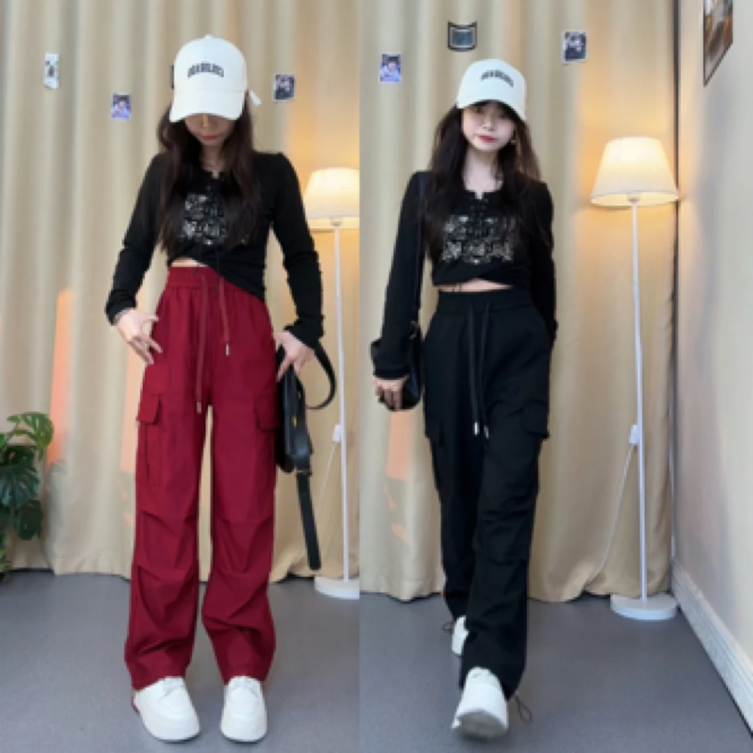 图图小个子改版春季工装裤显瘦窄版