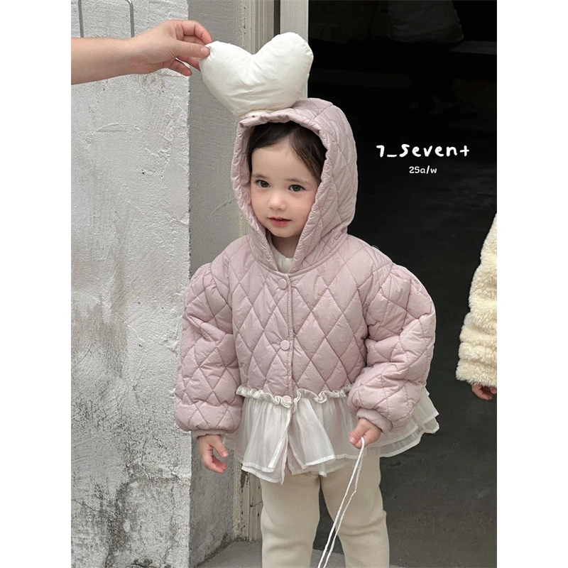 7Seven·25冬~连帽大爱心绗棉外汉服套385（童装汉服）