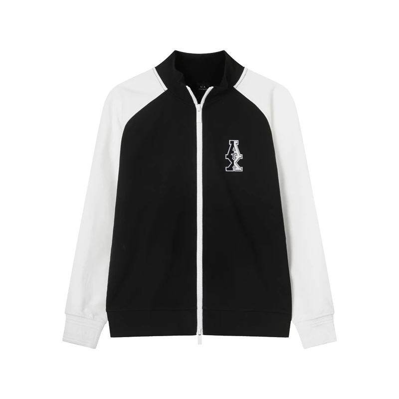 AX阿玛尼Armani 新品 男士AX立领拉链卫衣外套6DZMLE ZJ4XZ