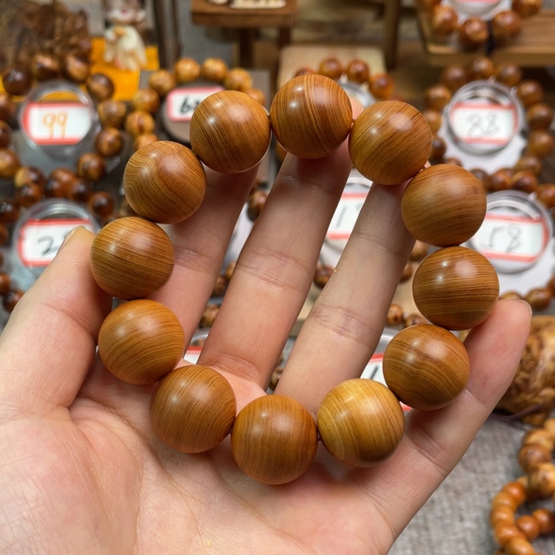 柏木（崖柏）2.0黑油蚕丝纹