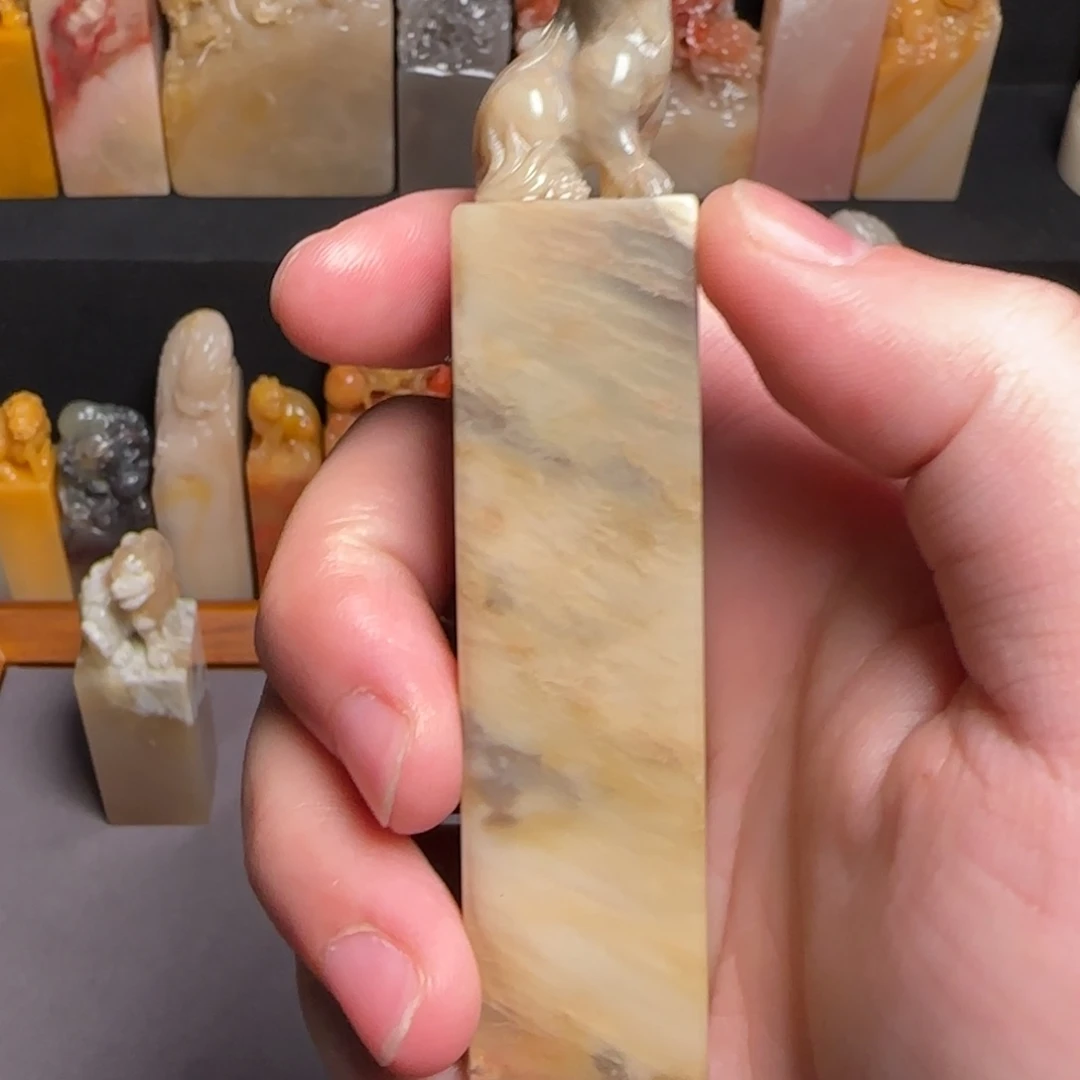 巴林石印石黄花冻