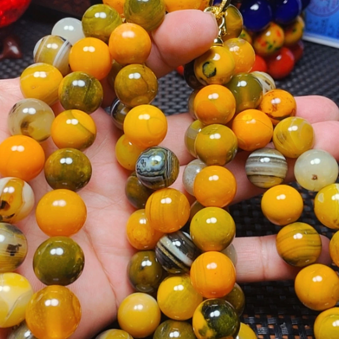 【闪购商品】未镶嵌颈饰玛瑙/玉髓牛黄项14