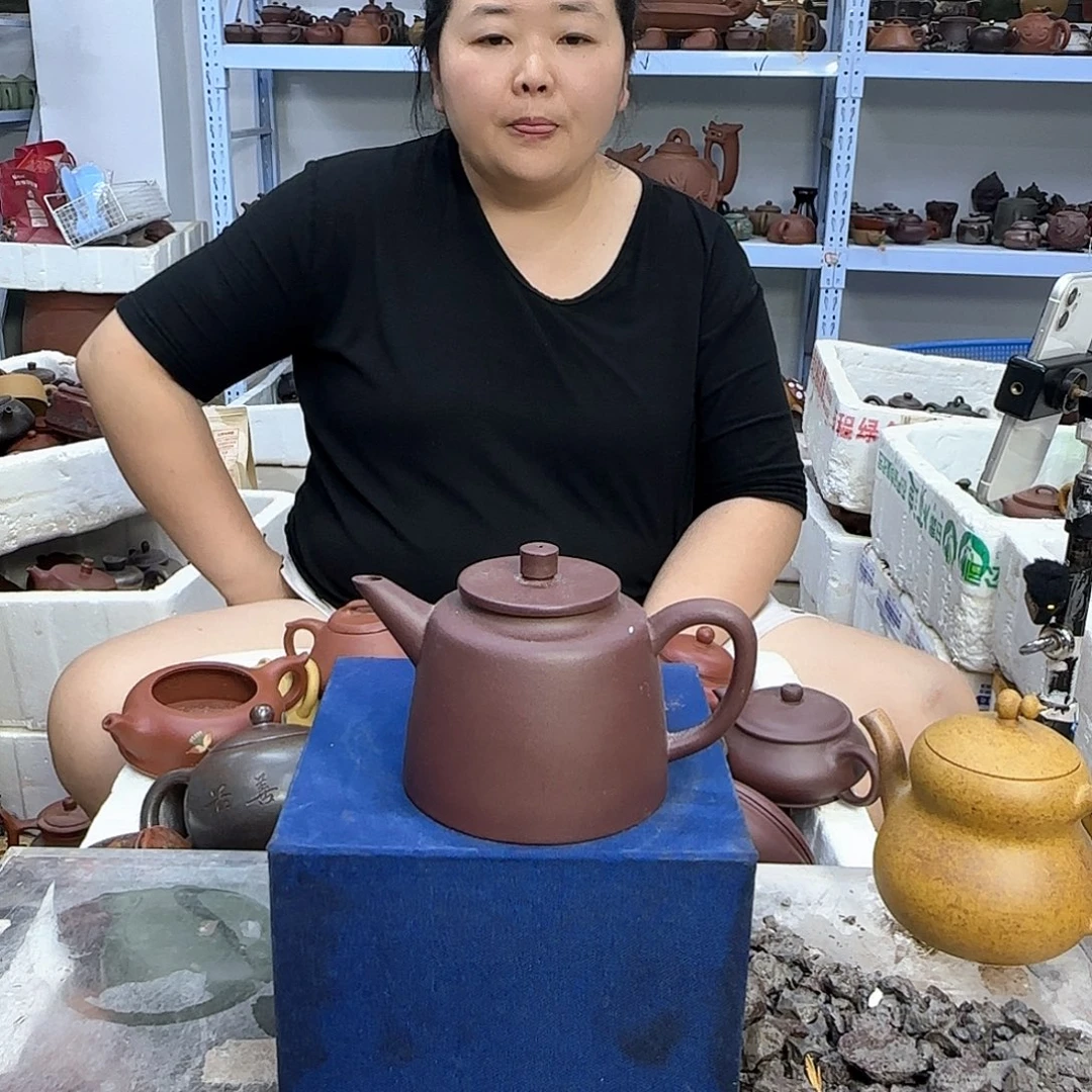 茶壶紫砂宜兴紫砂壶瑕疵处理