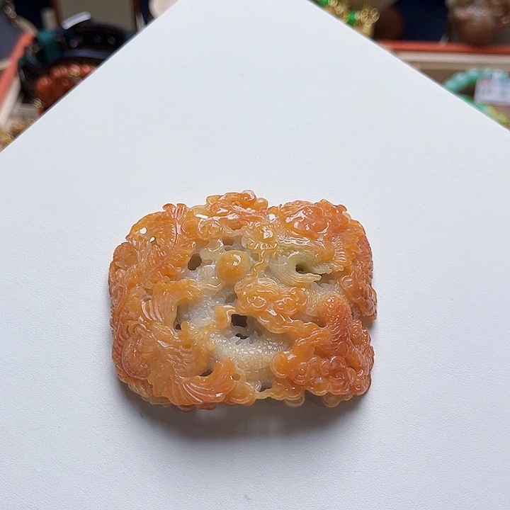 丫***头翡翠未镶嵌吊坠(赠链)炸福利