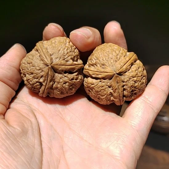 把件文玩核桃福利三棱粗筋37尺