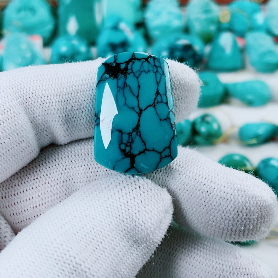 绿松石未镶嵌车挂