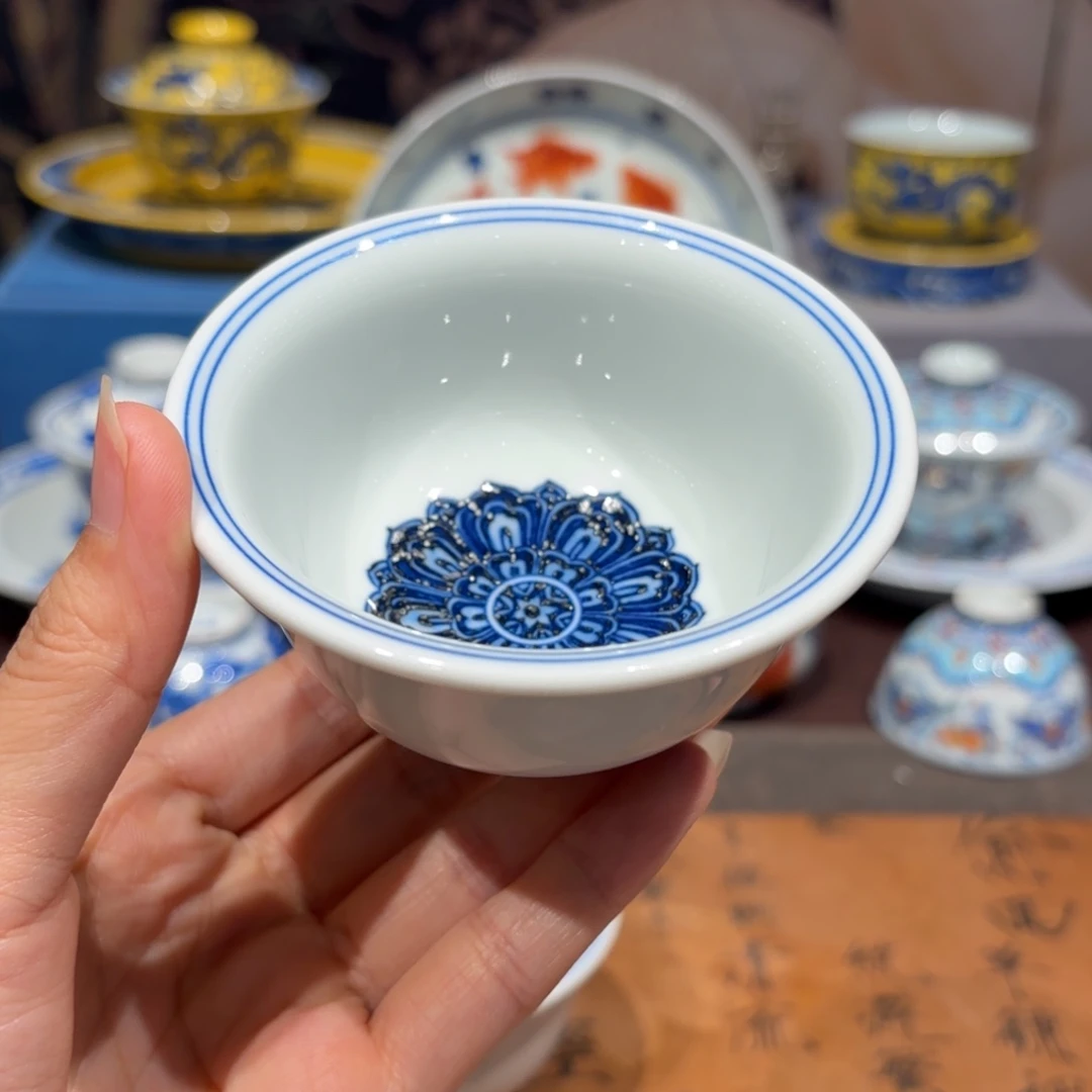 手工手绘陶瓷茶具