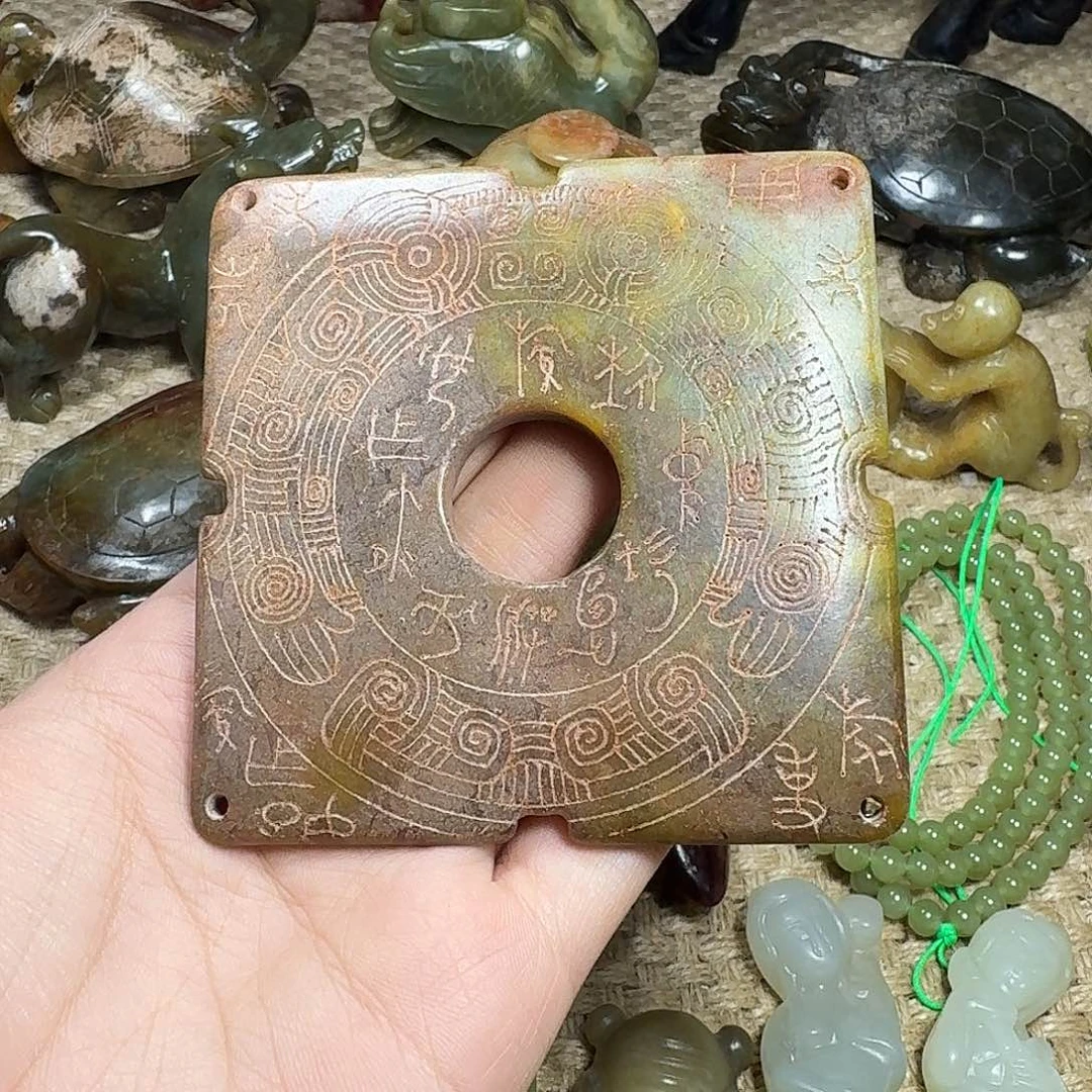 白玉菩提吊坠挂件