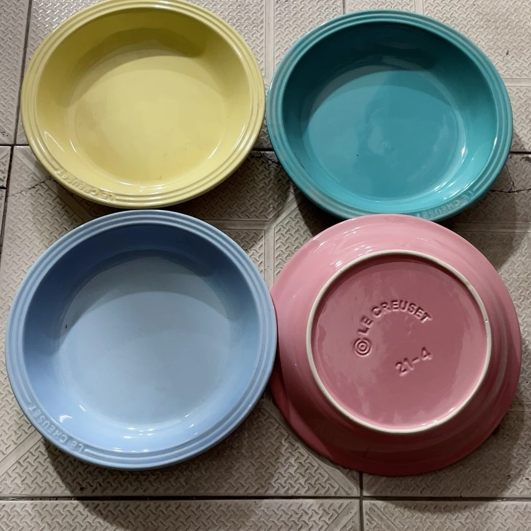 瓷微瑕陶瓷餐具家用 两个