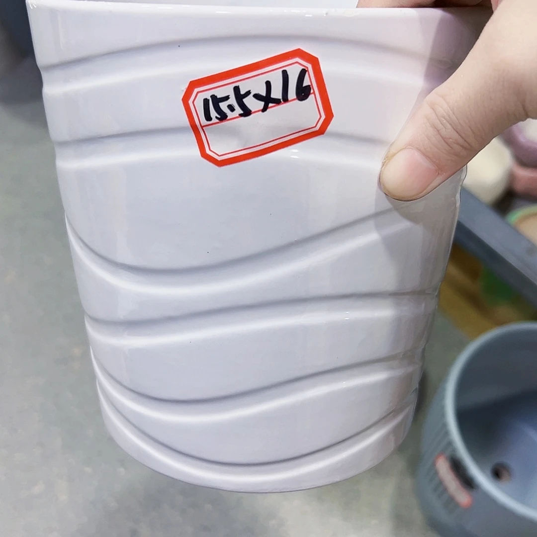 外贸尾单陶瓷花盆凑单10米包邮