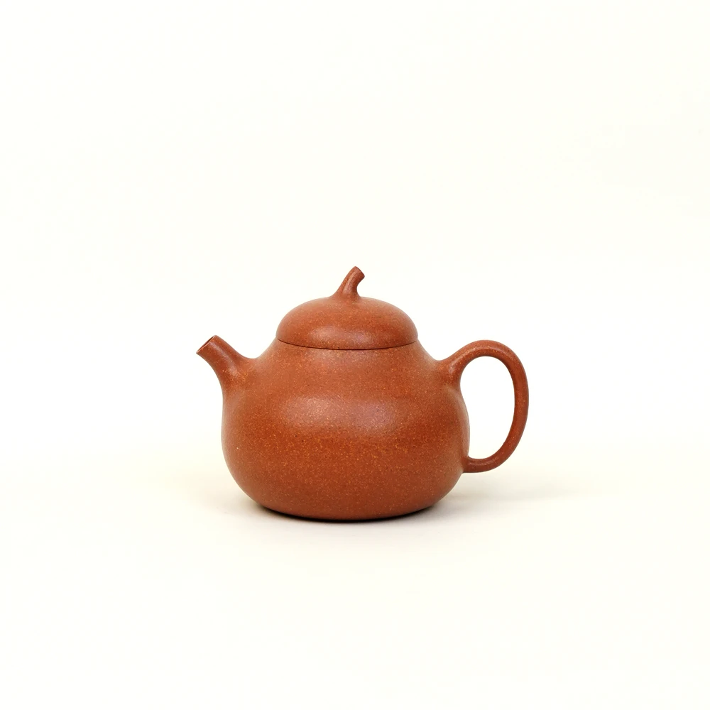 【巧器】茄瓜黄降坡全手工制作160CC左右 原矿无添加泥料 011
