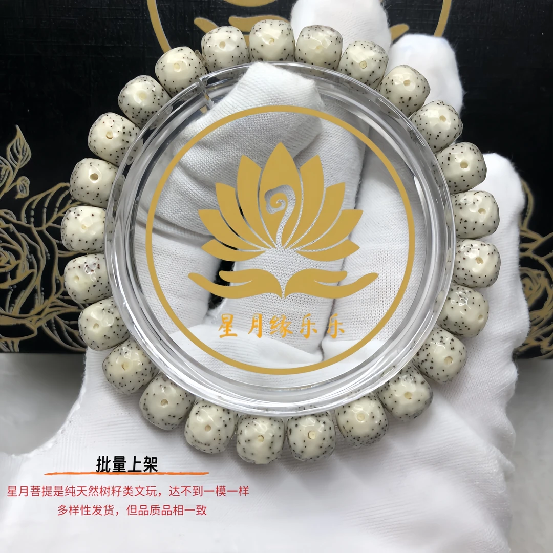 ZY61原生态星月菩提手串【超瓷龙鳞】9*8mm文玩好物【多样性发货】