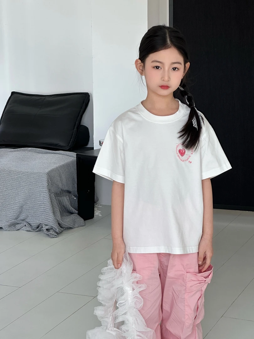 春夏T恤宽松圆领时尚帅6507百搭夏季短袖