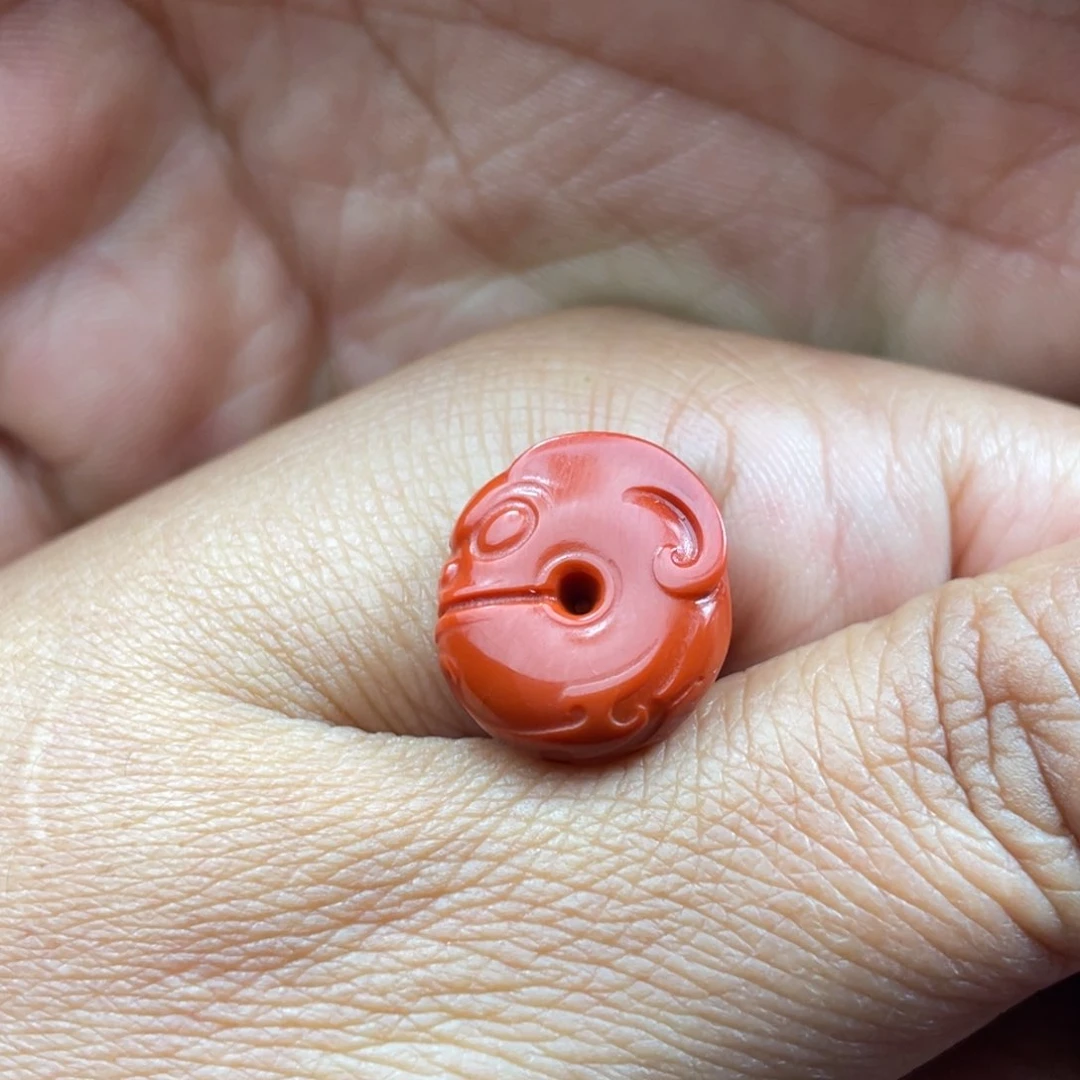 南红玛瑙颈饰未镶嵌木**哥