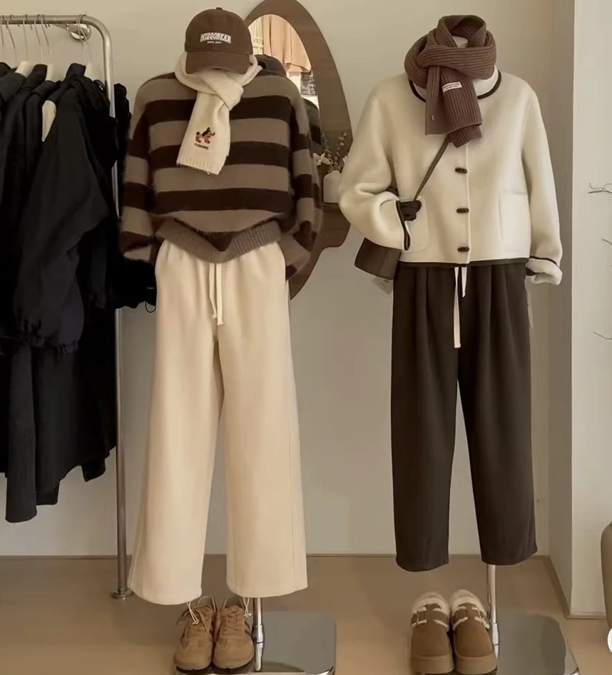 馨馨衣橱《001-050》显瘦轻奢百搭上衣女外套春秋洋气针织打底韩版