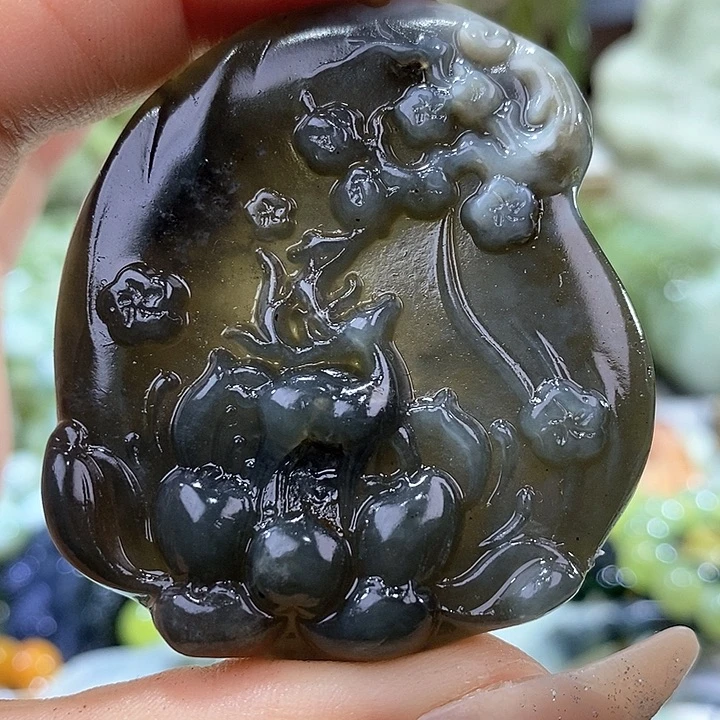岫玉岫玉吊坠未镶嵌