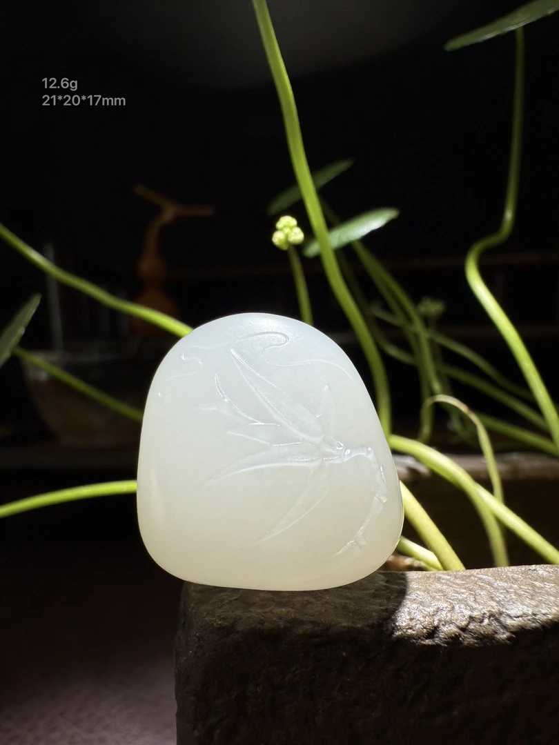 新疆和田玉（子料）竹报平安苏州名家作品