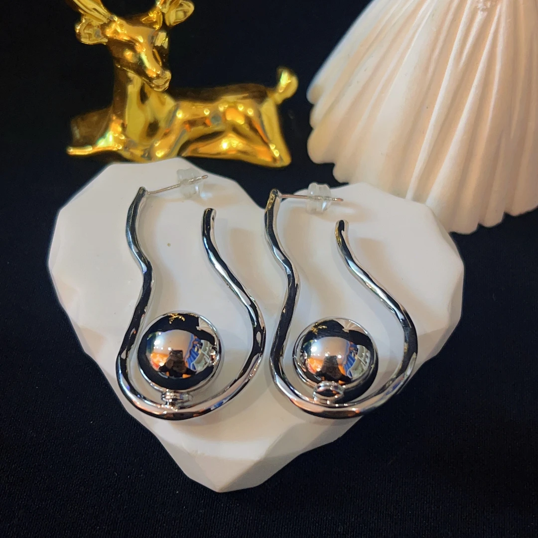 钛钢耳饰 哈尼西牧时尚百搭华丽耳钉#0008096