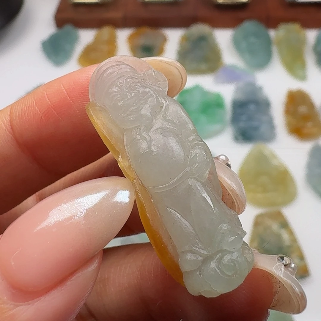 定制翡翠未镶嵌毛货