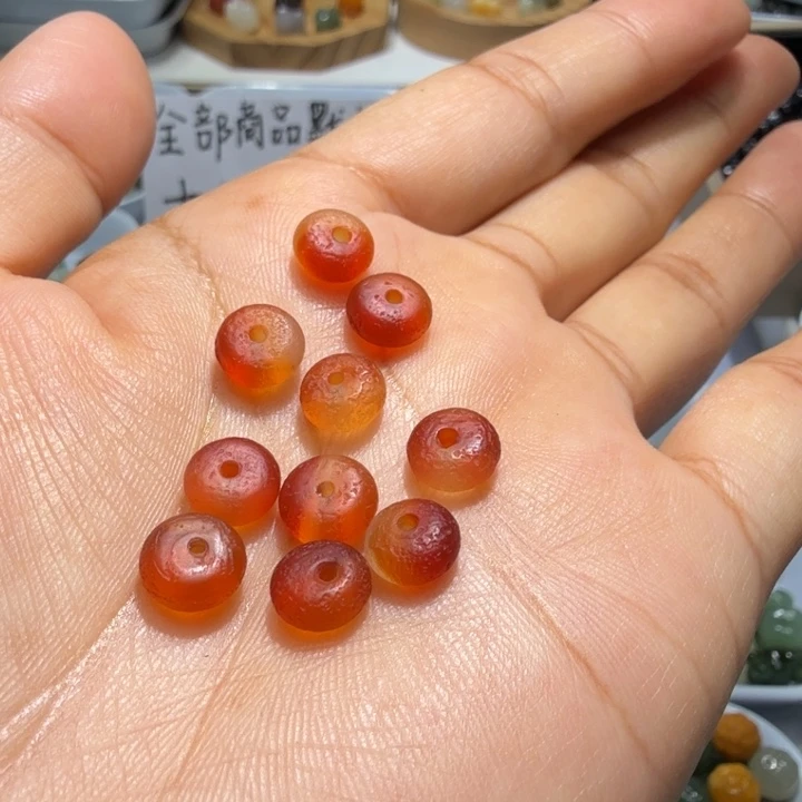 未镶嵌和田玉珠宝半成品卡八