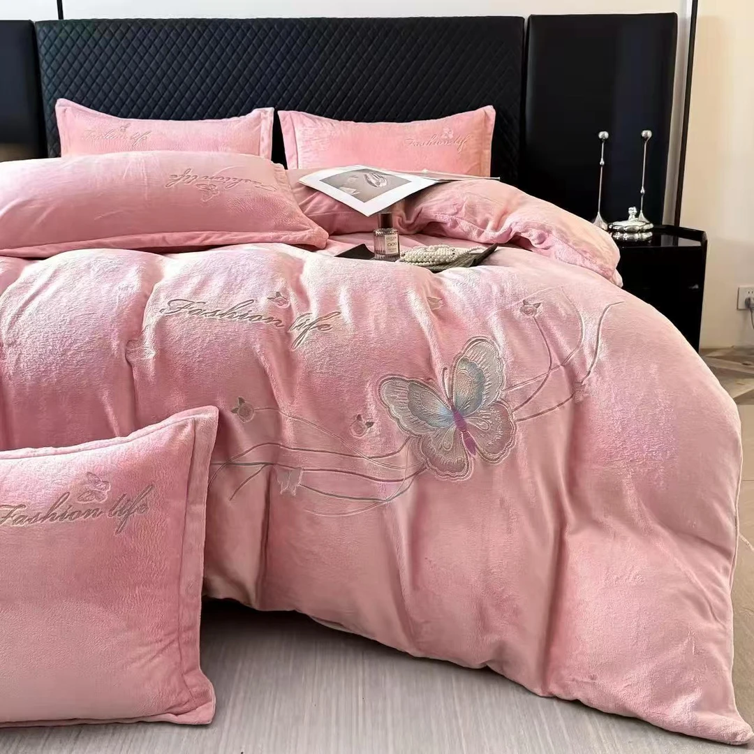 轻奢牛奶绒四件套【ZS】