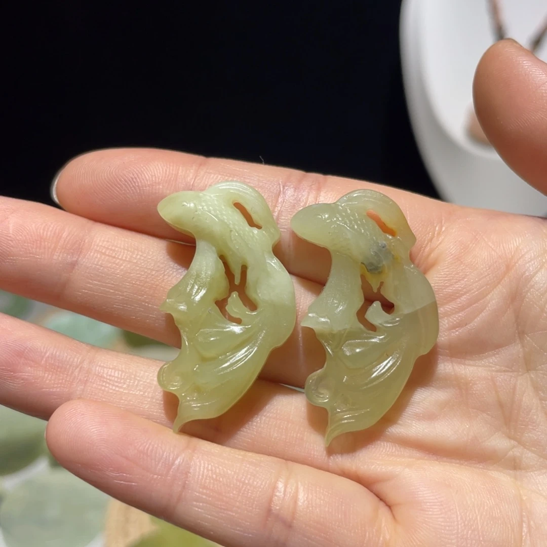 岫玉未镶嵌颈饰颈饰3